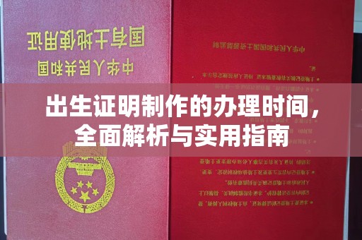 未央出生证明制作的办理时间，全面解析与实用指南